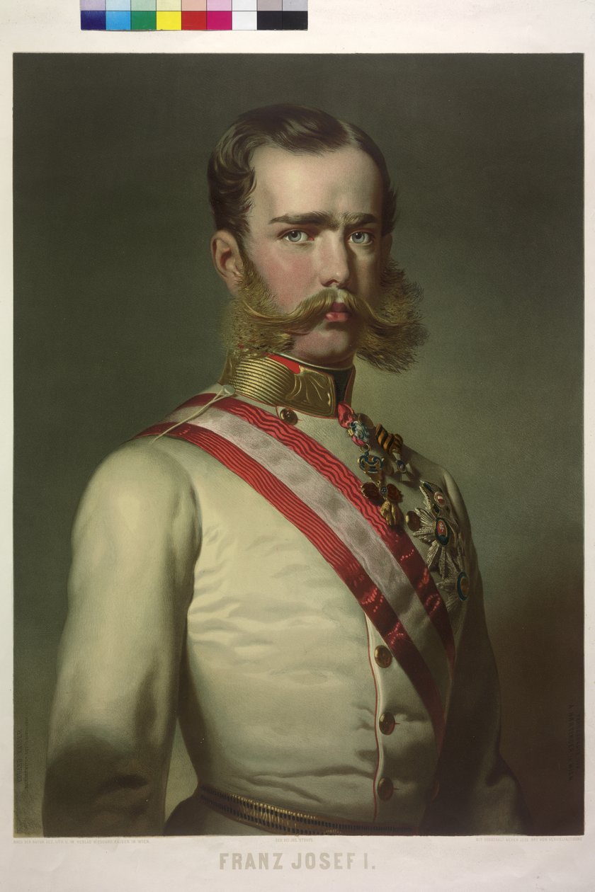 Kaiser von Österreich Franz Joseph I. von Eduard Kaiser