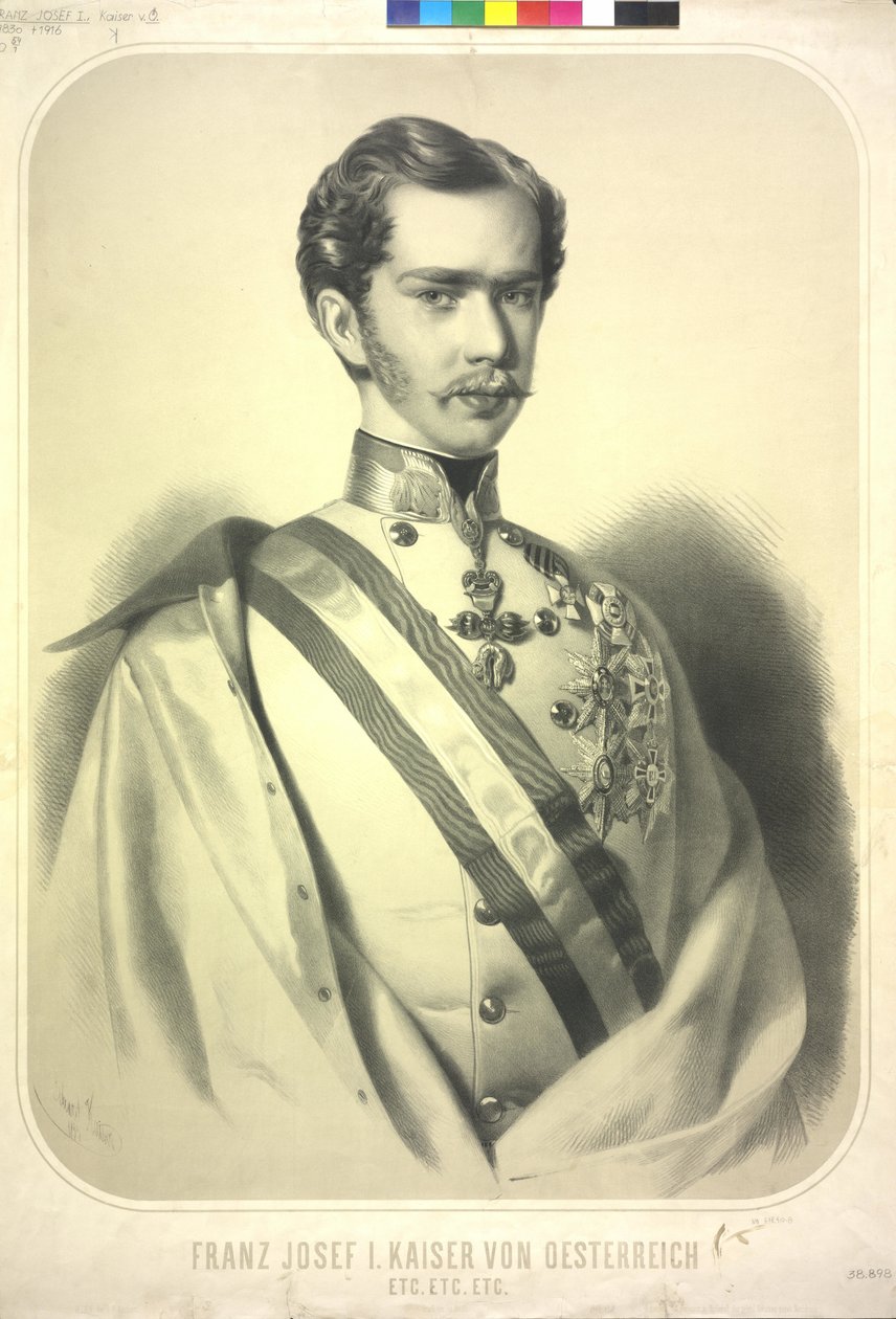 Kaiser von Österreich Franz Joseph I. von Eduard Kaiser