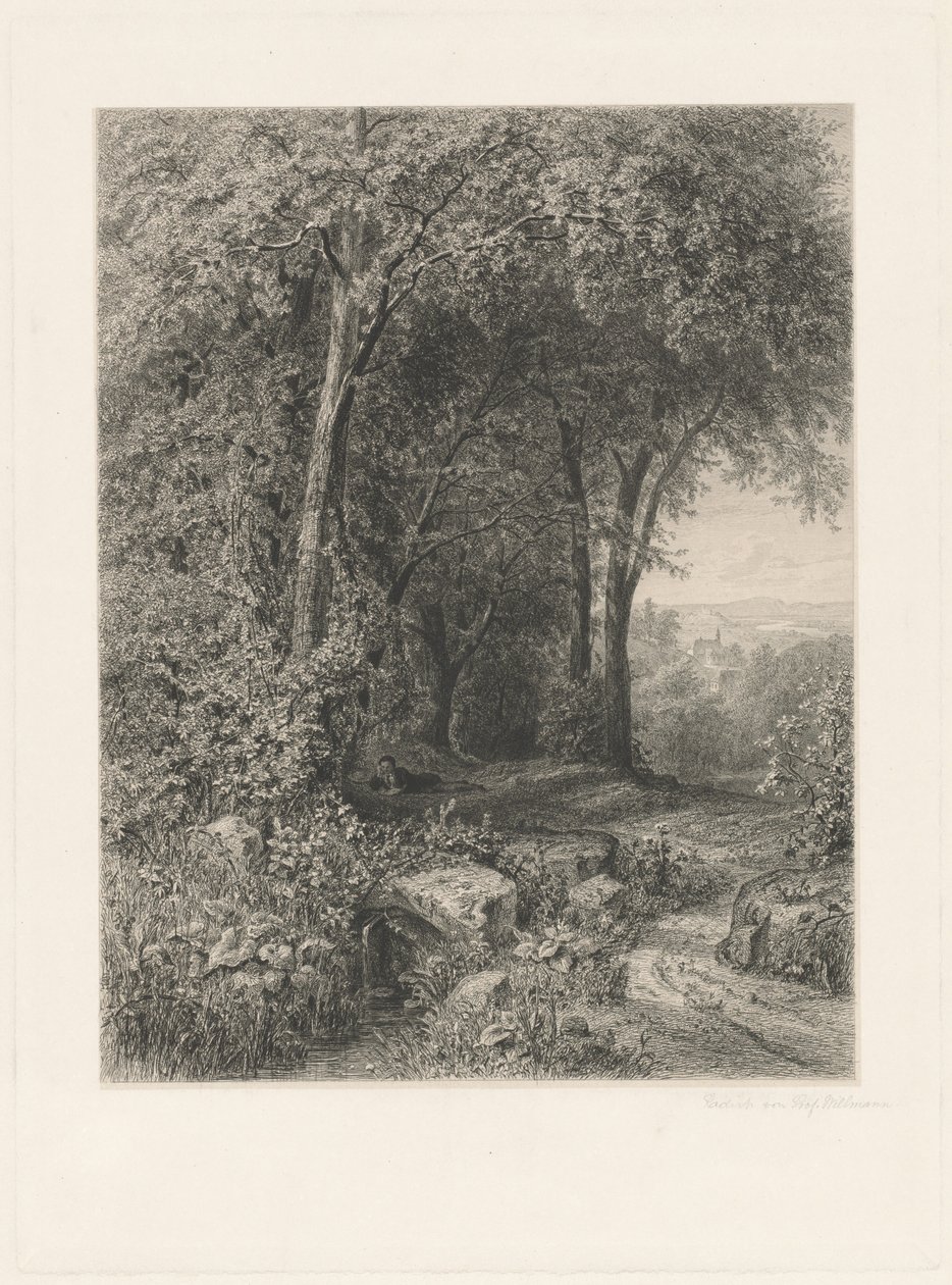 Sommer von Eduard Willmann, after Julius Mařák