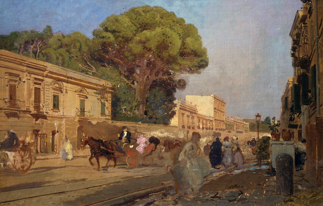 La Favorita in Portici von Eduardo Dalbono