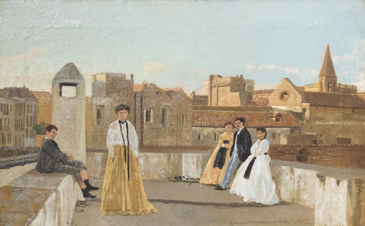 Die Terrasse von Eduardo Dalbono