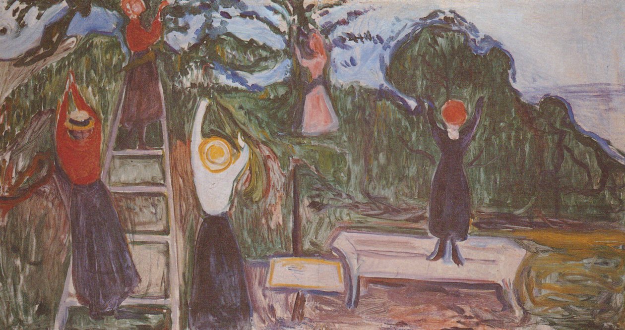 Mädchen bei der Ernte von Edvard Munch