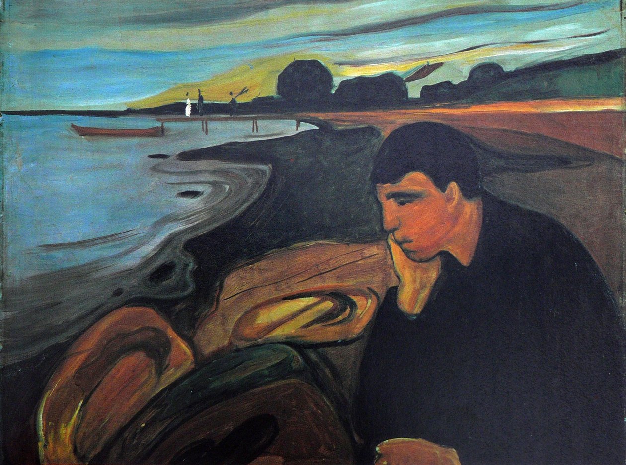 Melancholie von Edvard Munch