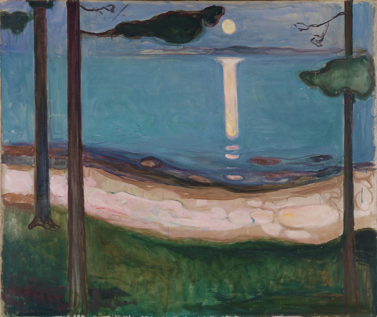Mondlicht von Edvard Munch