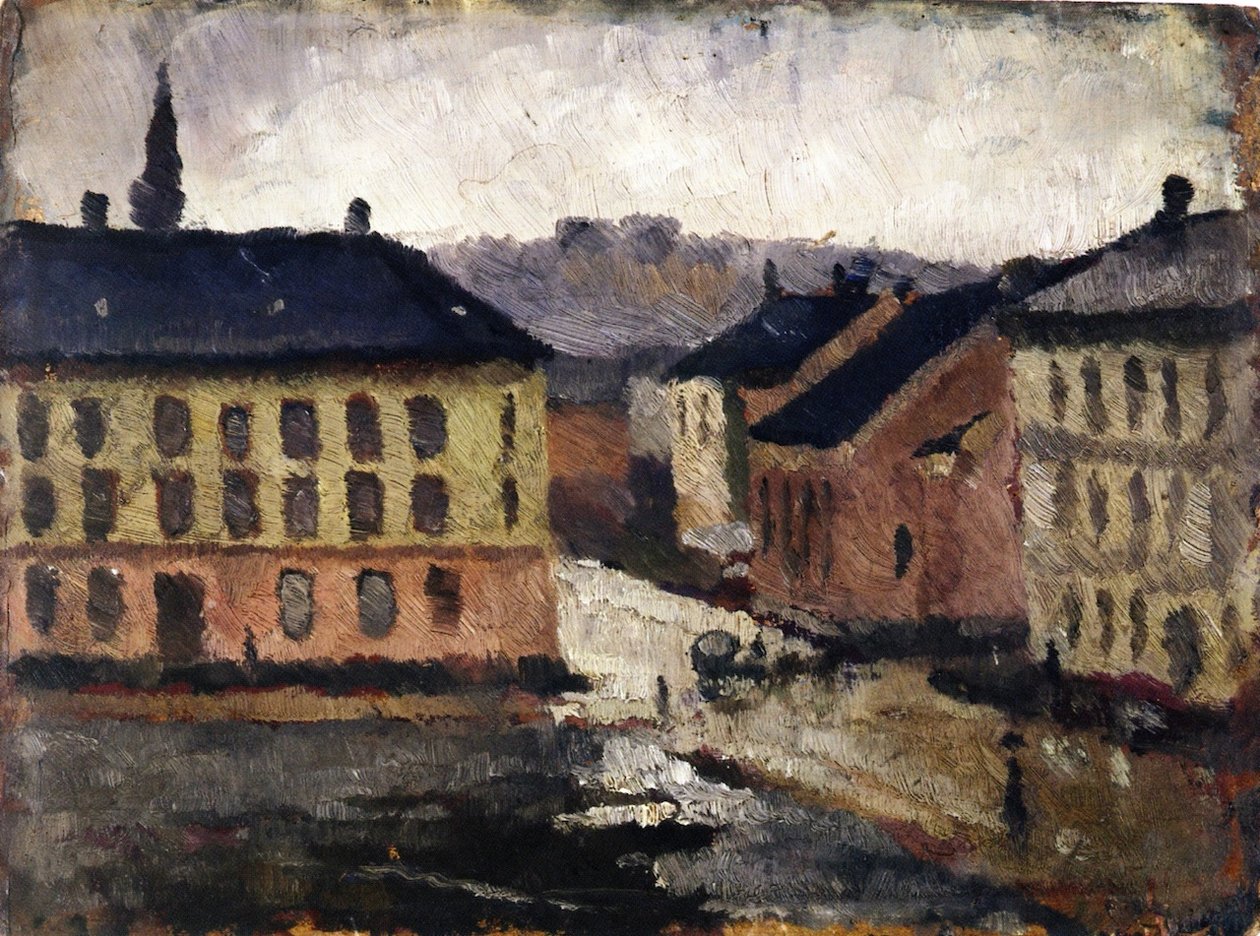 Olaf Ryes Platz nach Südosten von Edvard Munch