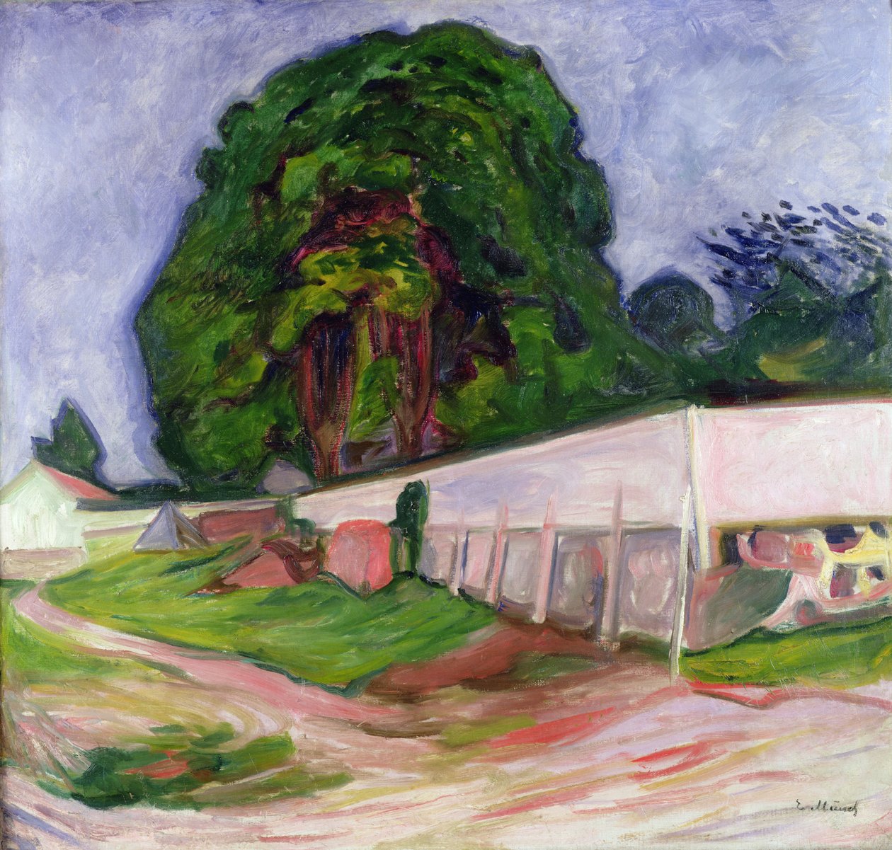 Sommernacht in Asgardstrand, 1904 von Edvard Munch