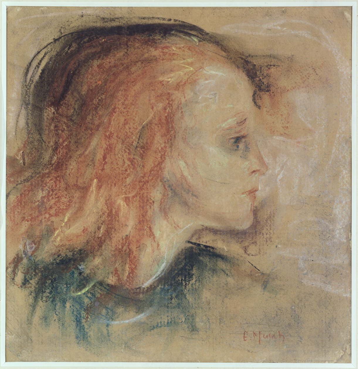 Das kranke Kind, 1885 von Edvard Munch