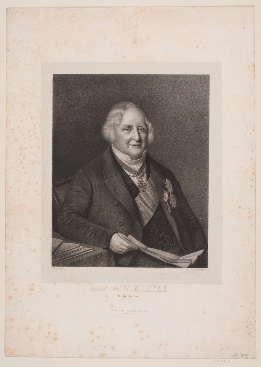 Graf A.W. Moltke von Edvard Fortling