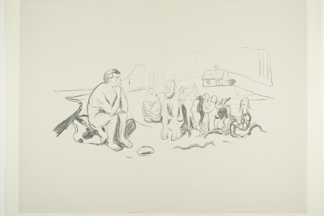 Alphas Nachkommen von Edvard Munch