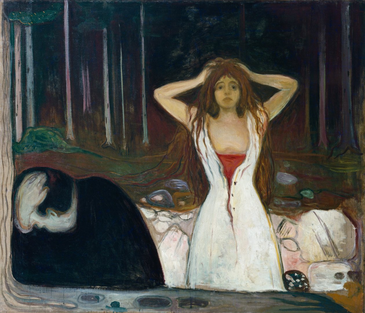 Asche von Edvard Munch