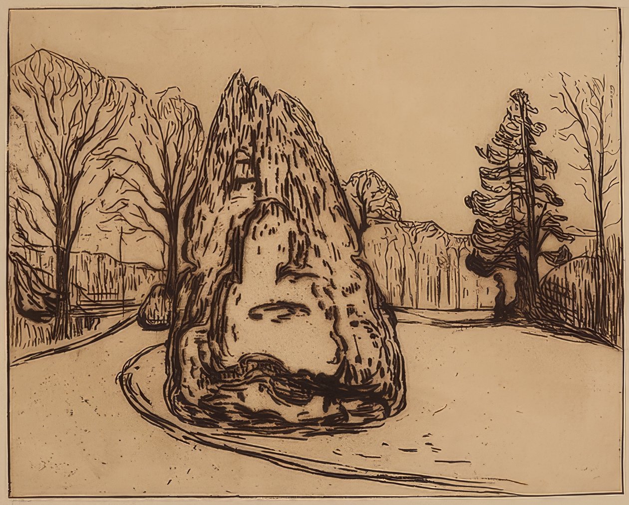 Der Garten von Edvard Munch