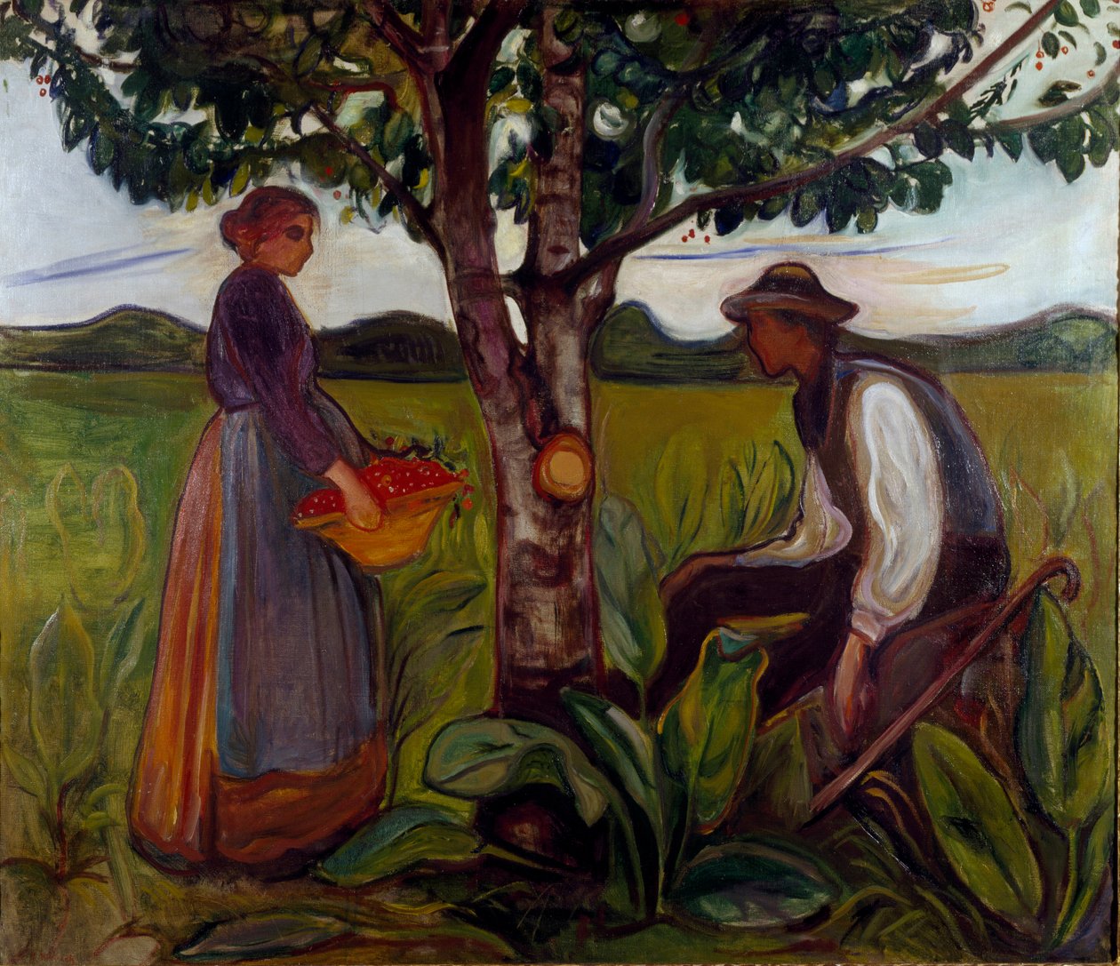 Fruchtbarkeit, ca. 1898 von Edvard Munch