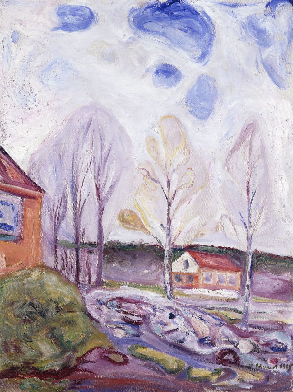 Frühjahr Asgarstrand von Edvard Munch