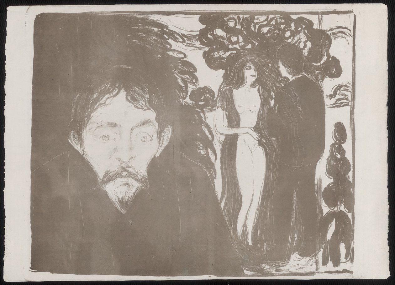 Eifersucht von Edvard Munch