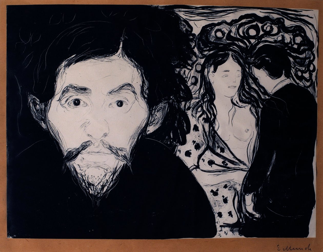 Eifersucht von Edvard Munch