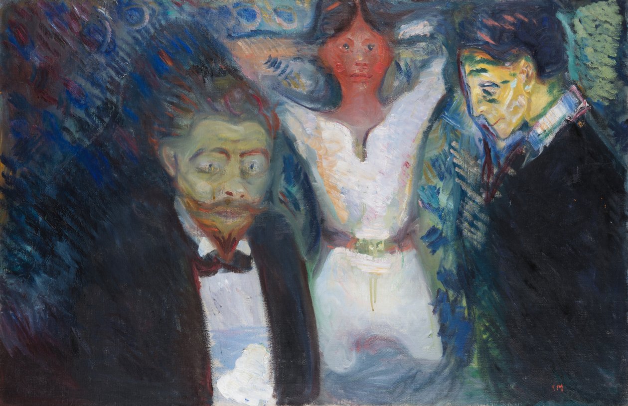 Eifersucht von Edvard Munch