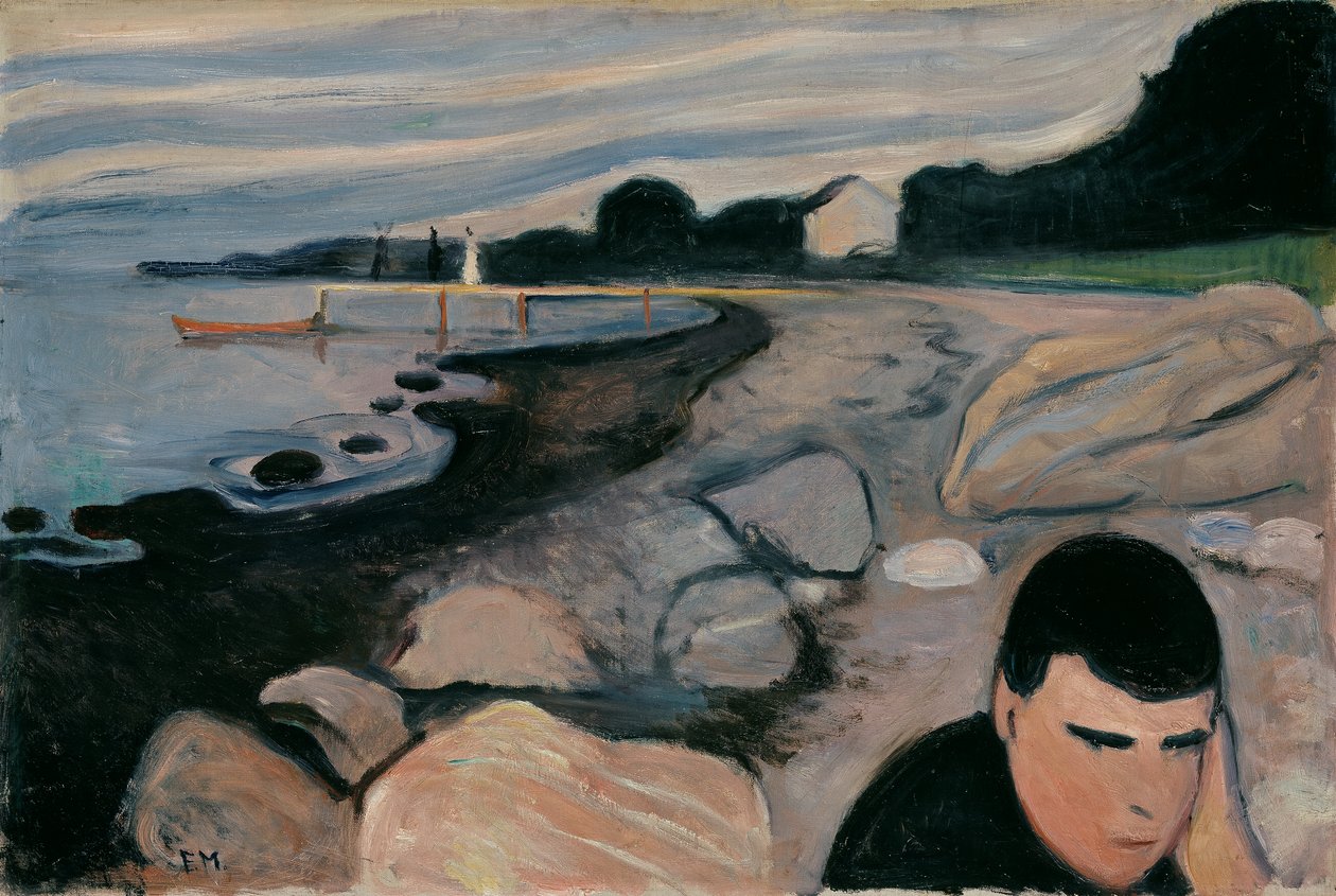 Melancholie von Edvard Munch