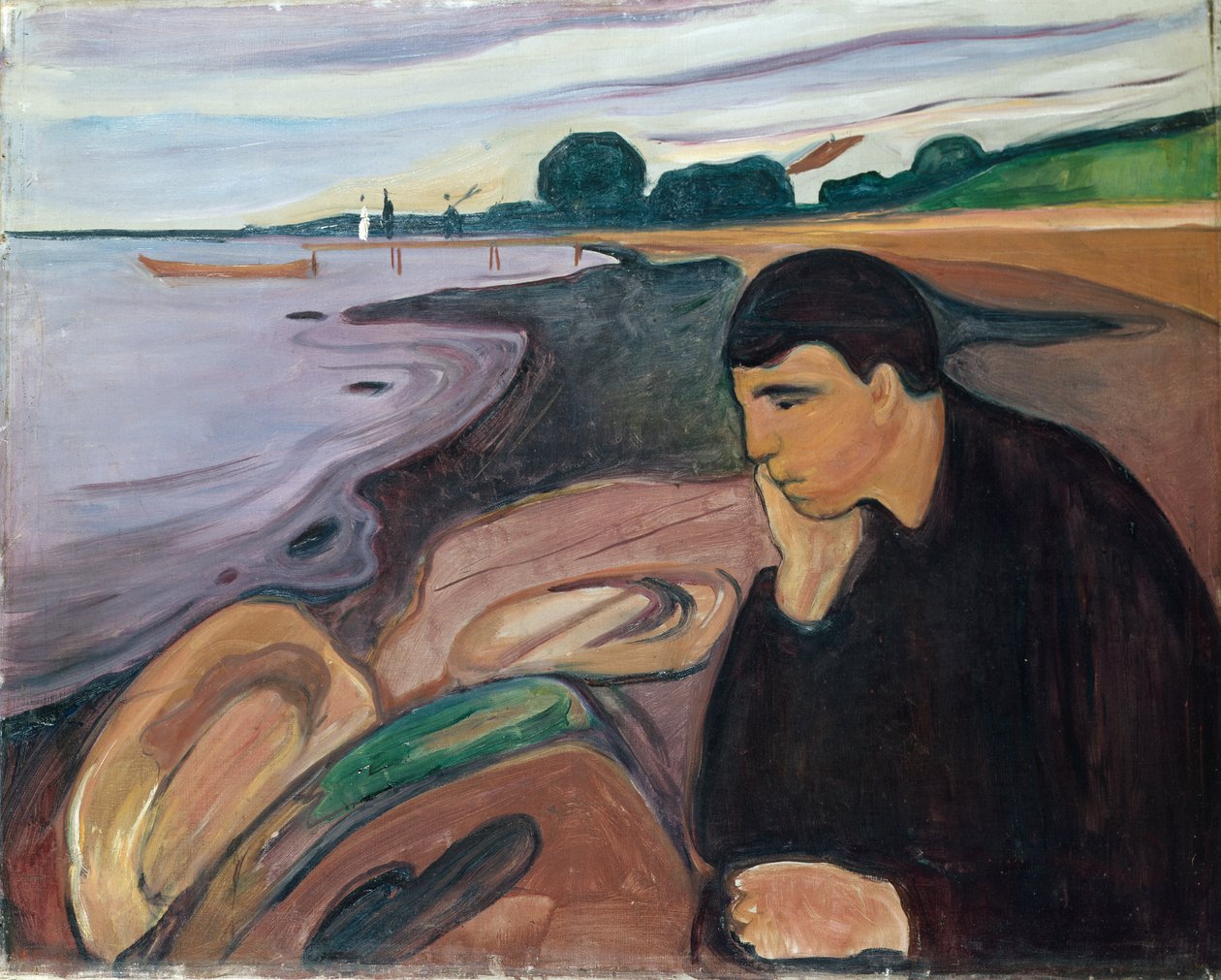 Melancholie von Edvard Munch