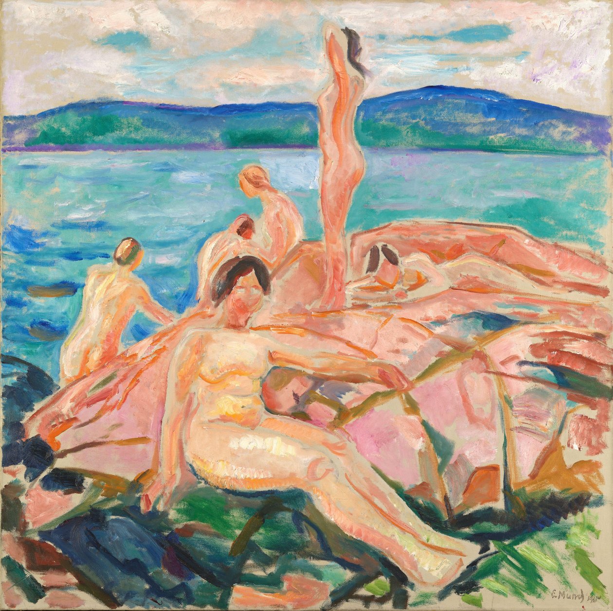 Mittsommer von Edvard Munch