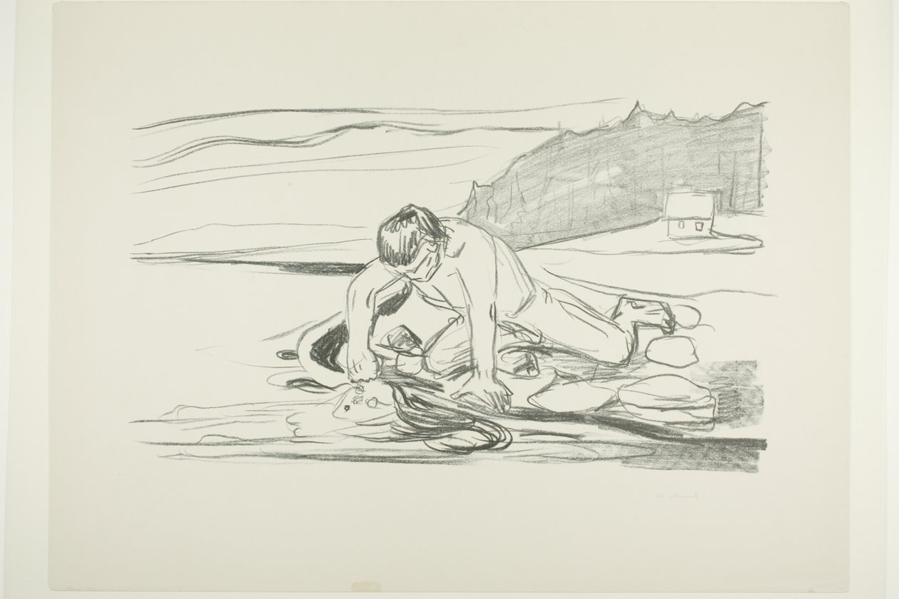 Omegas Tod von Edvard Munch