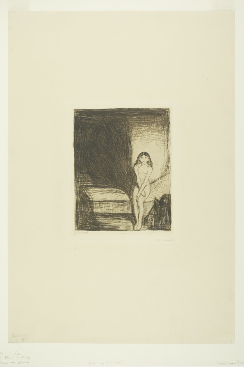 Pubertät von Edvard Munch