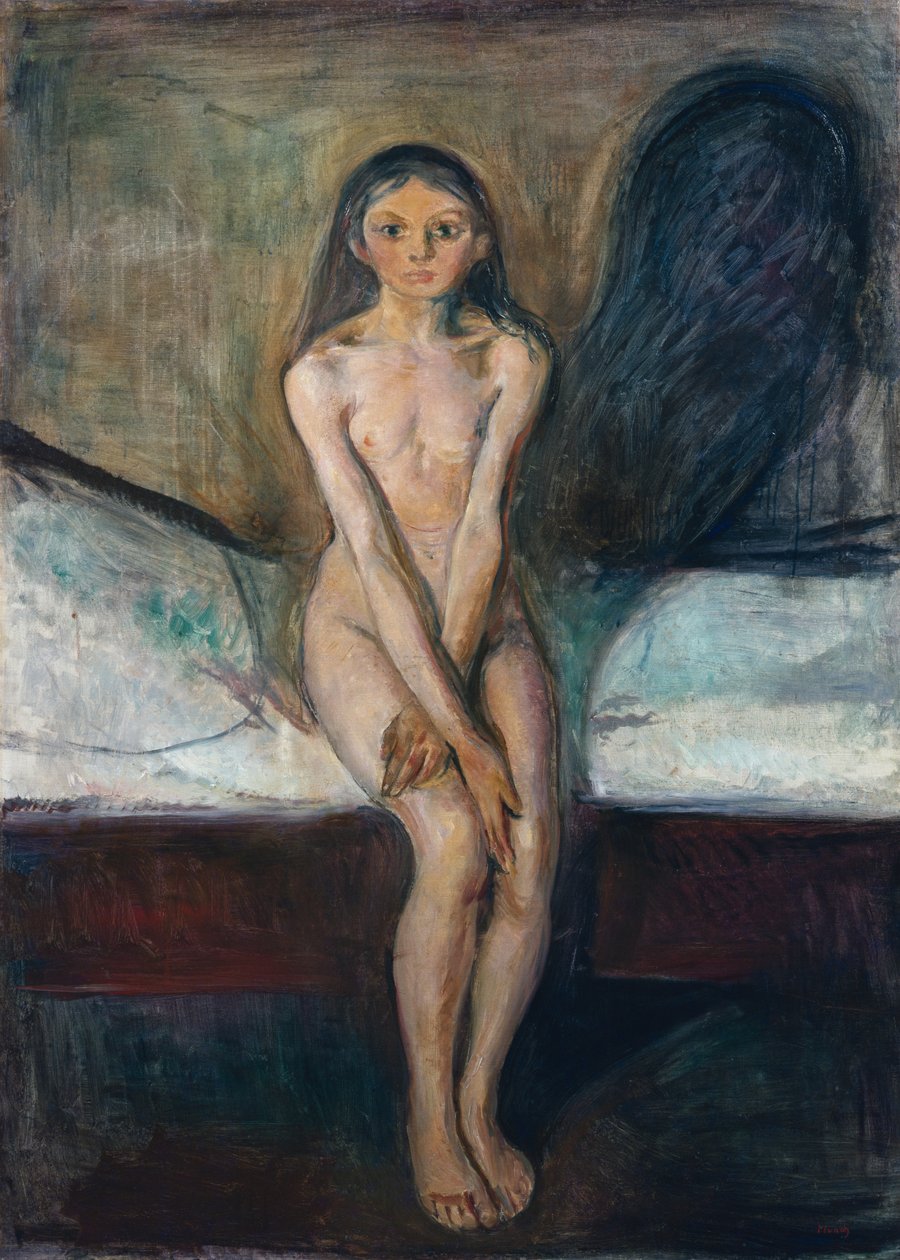 Pubertät von Edvard Munch