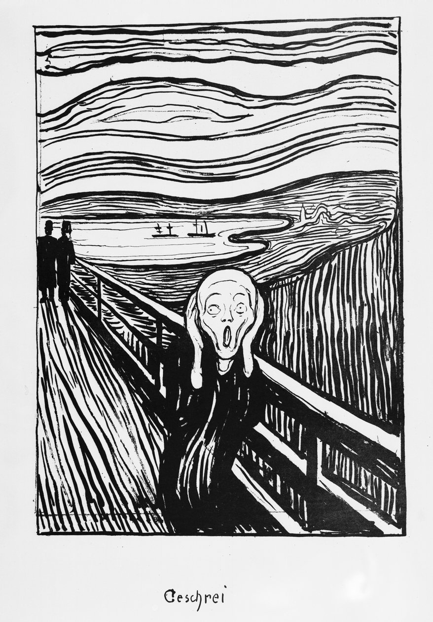 Der Schrei von Edvard Munch