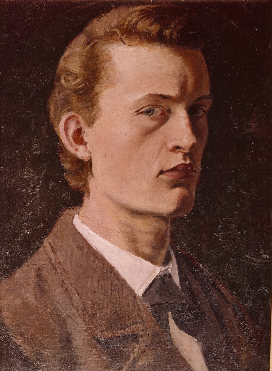 Selbstporträt von Edvard Munch
