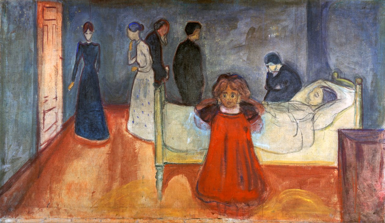 Die tote Mutter und das Kind, 1897-1899 von Edvard Munch