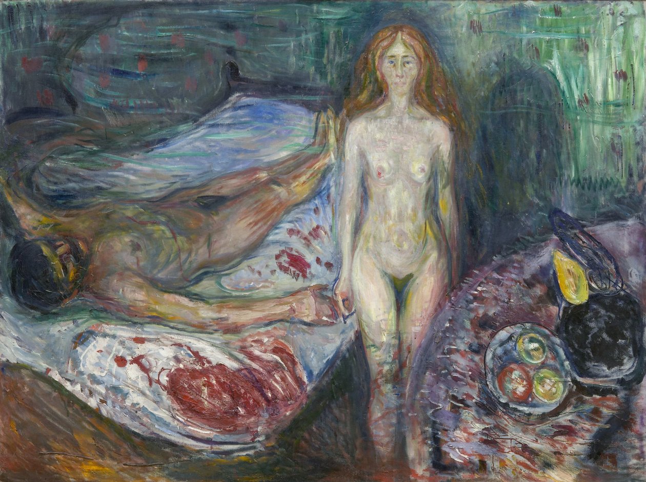 Der Tod des Marat von Edvard Munch