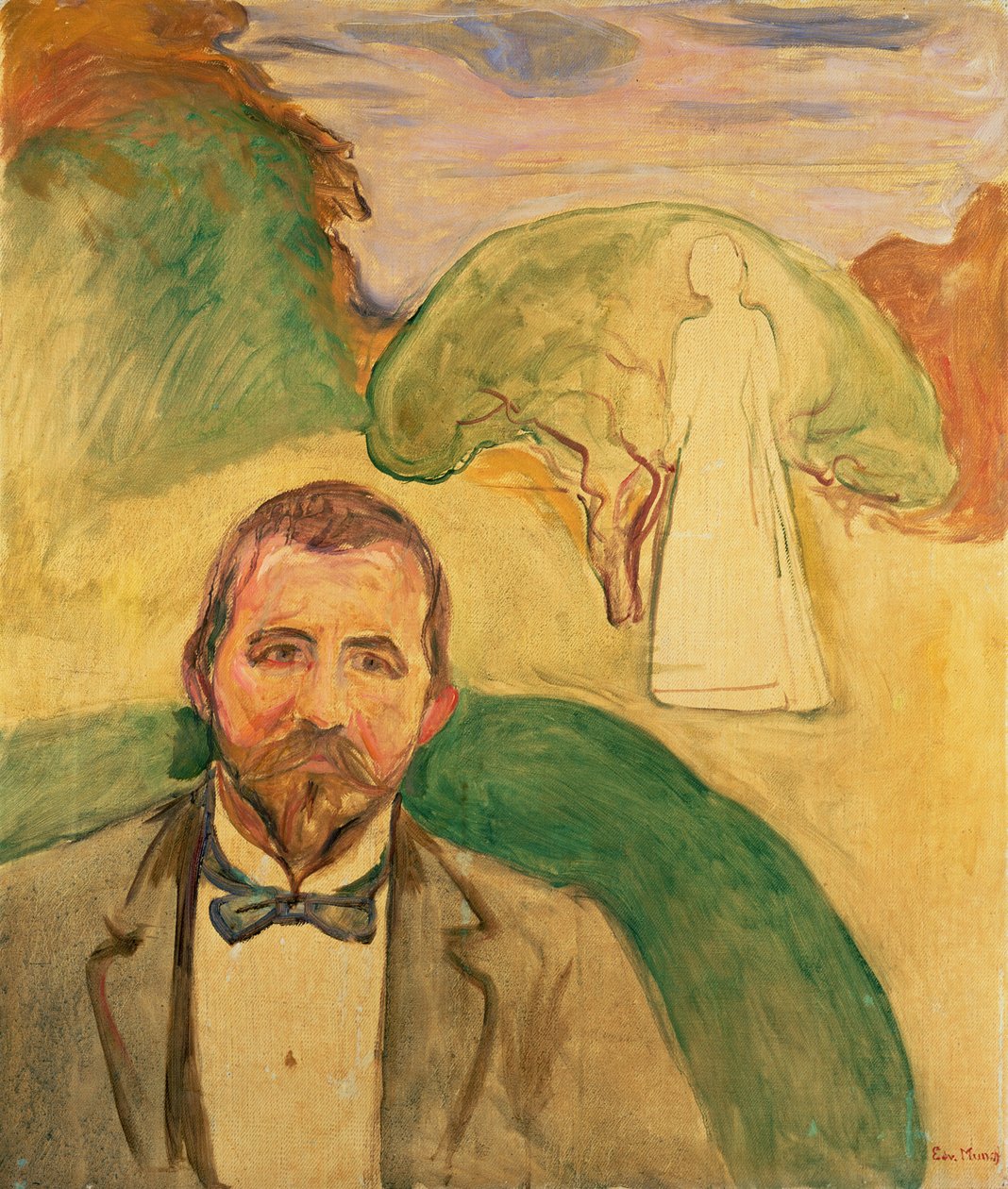 Der Traum, ca. 1900 von Edvard Munch