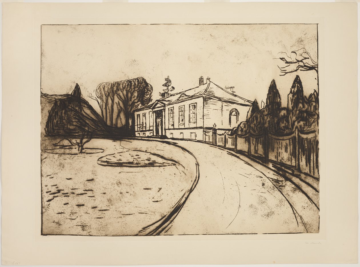 Das Haus von Edvard Munch