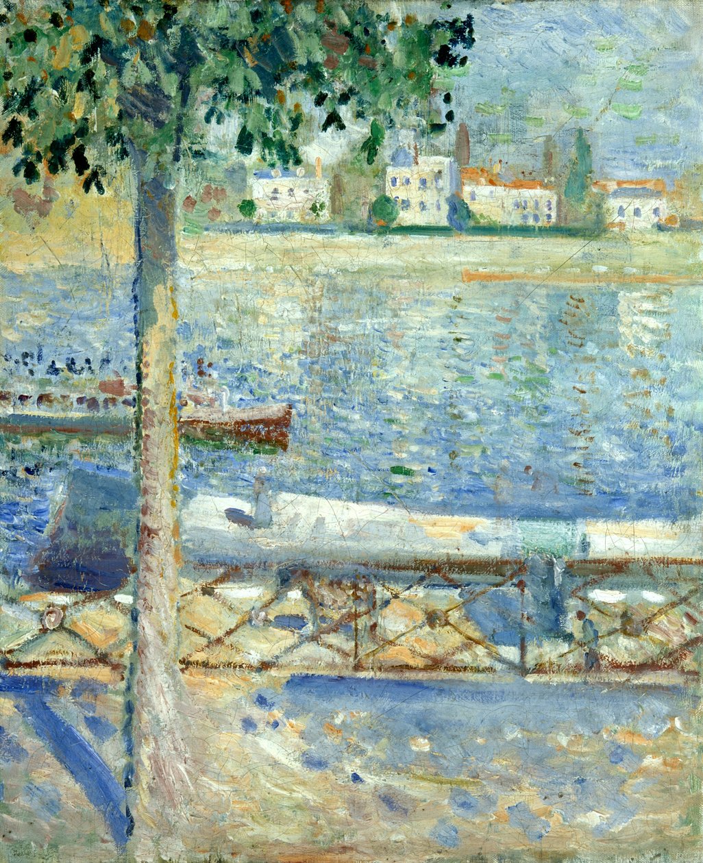 Die Seine bei Saint-Cloud von Edvard Munch