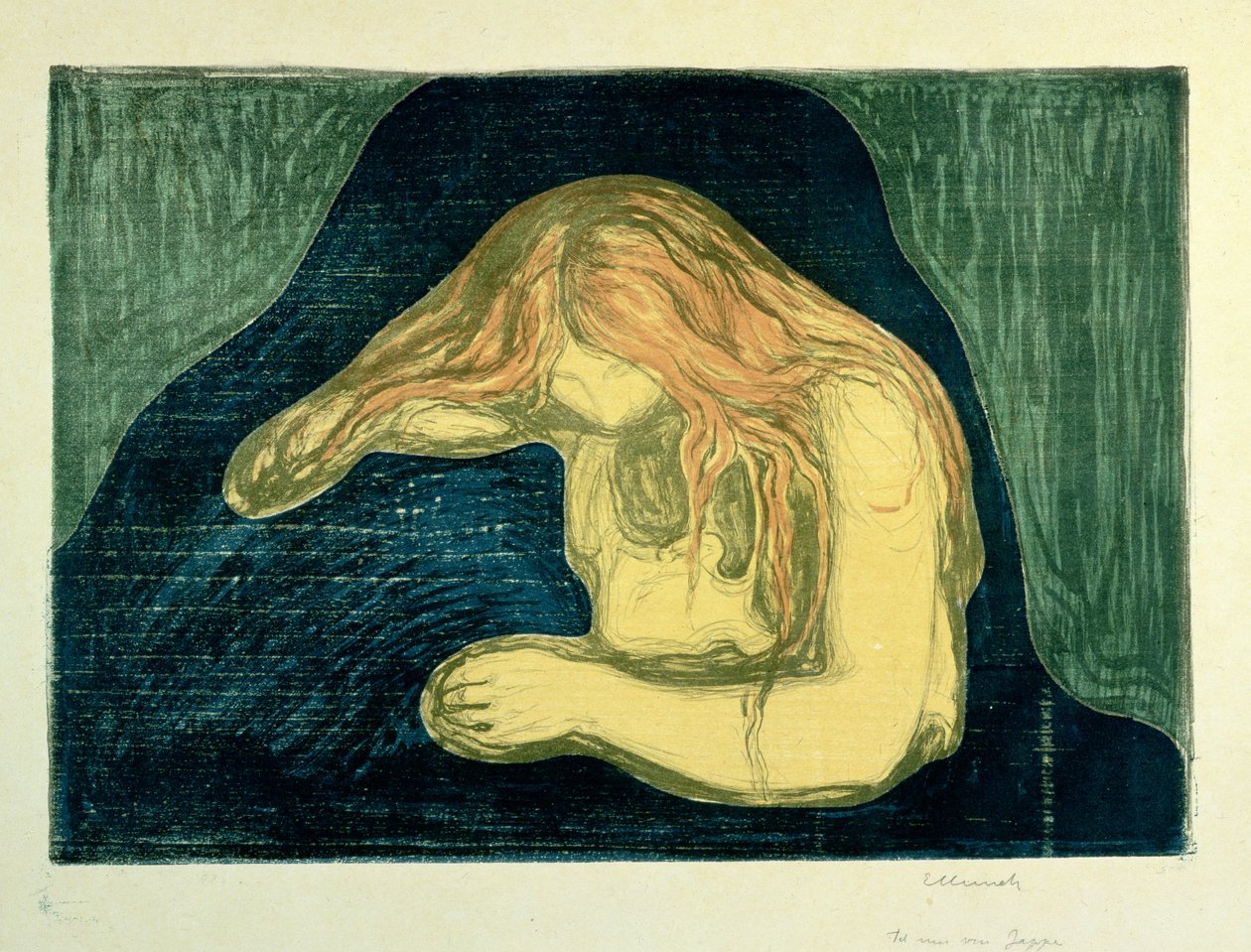 Vampir von Edvard Munch
