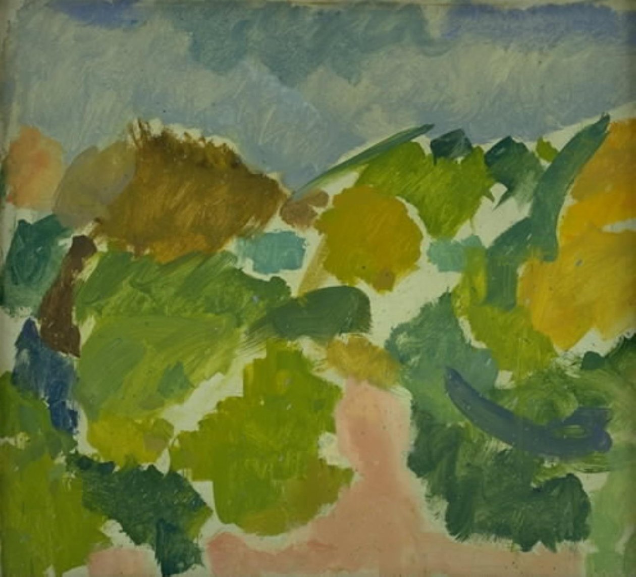Landschaft von Edvard Weie