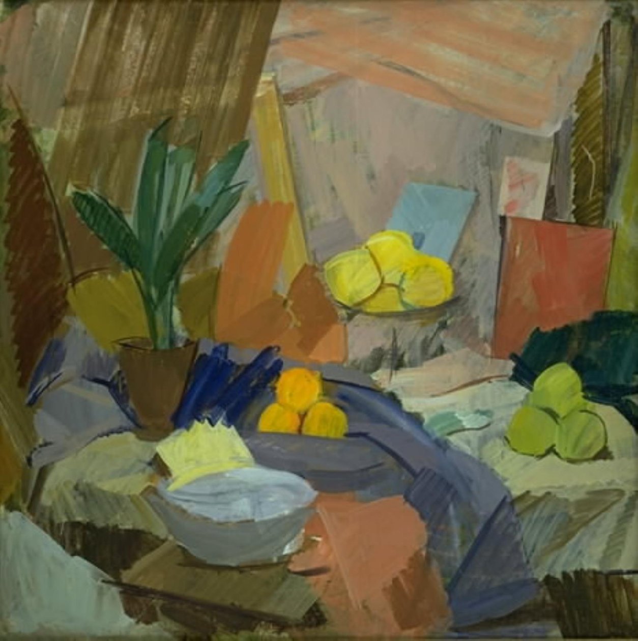 Stillleben mit Orangen von Edvard Weie