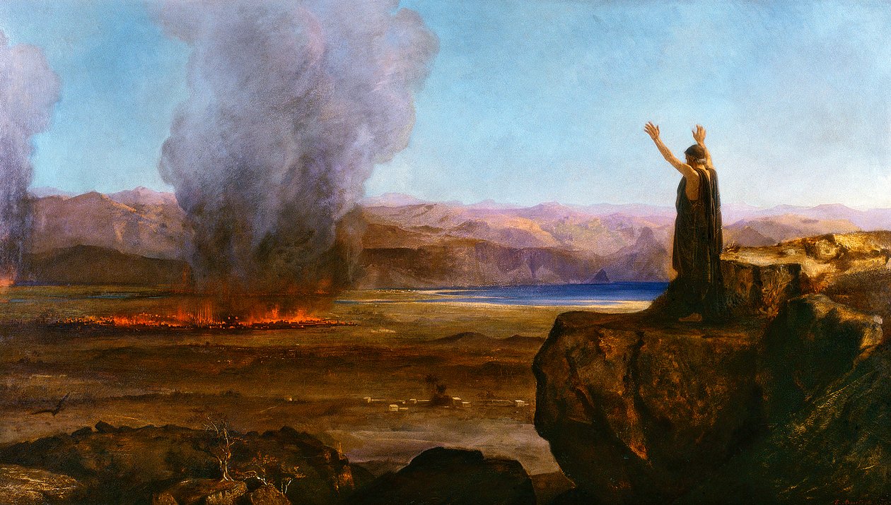 Die Städte der Ebene, 1876 von Edward A. Armitage
