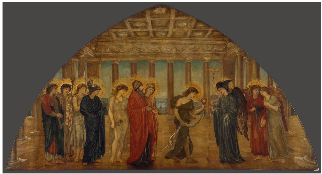 Cupid und Psyche von Edward Burne Jones