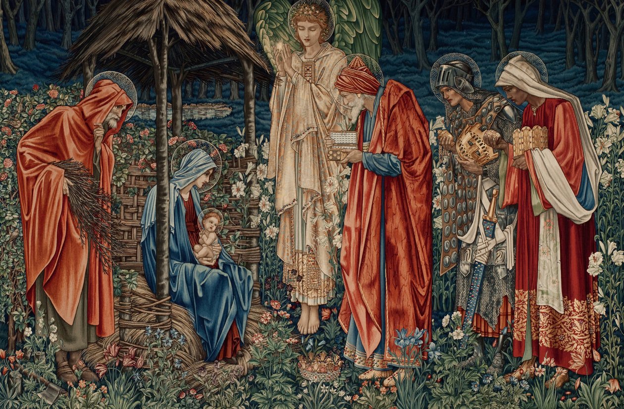 Die Anbetung der Könige von Edward Burne Jones