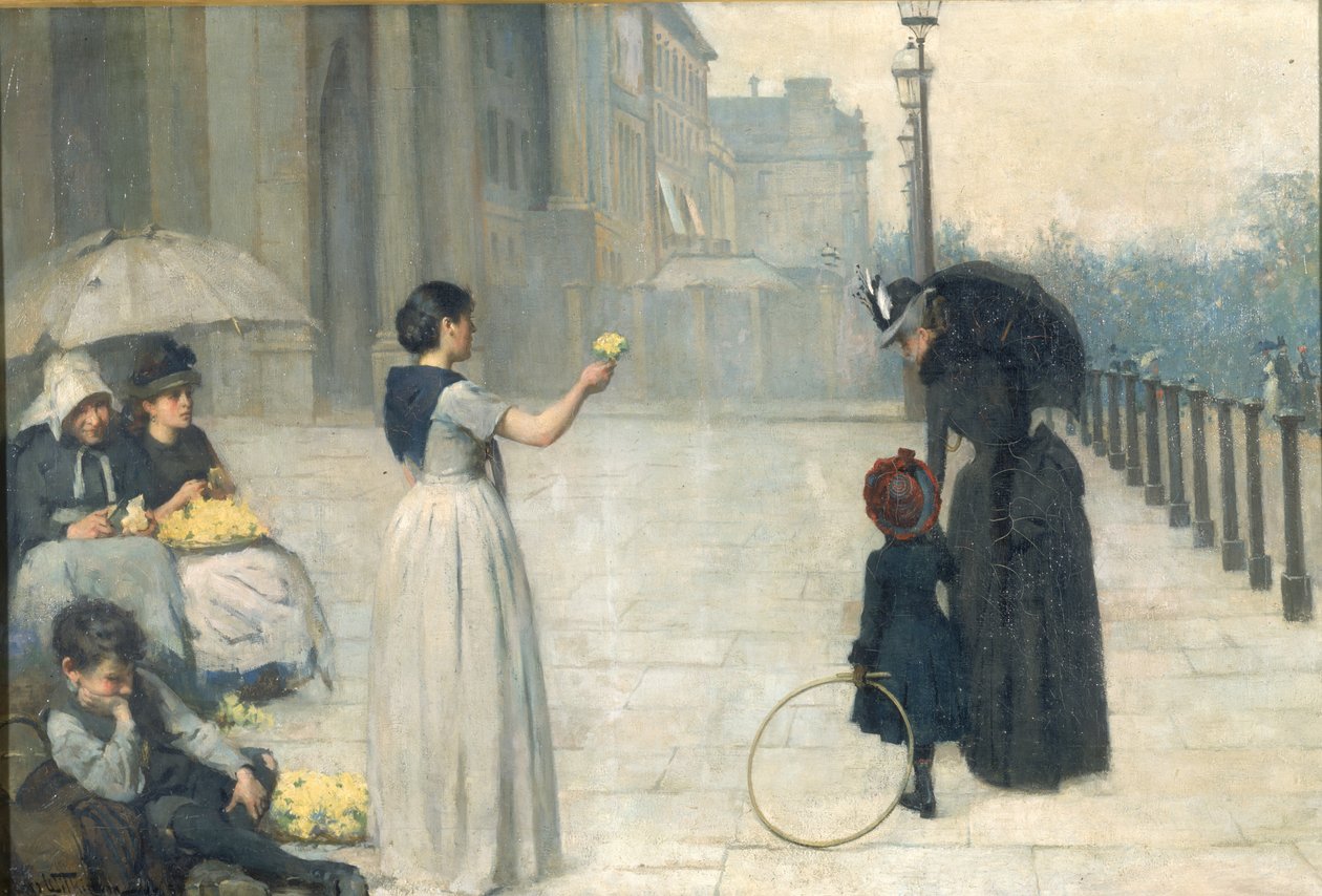 Frühling - Piccadilly, 1887 von Edward Clegg Wilkinson