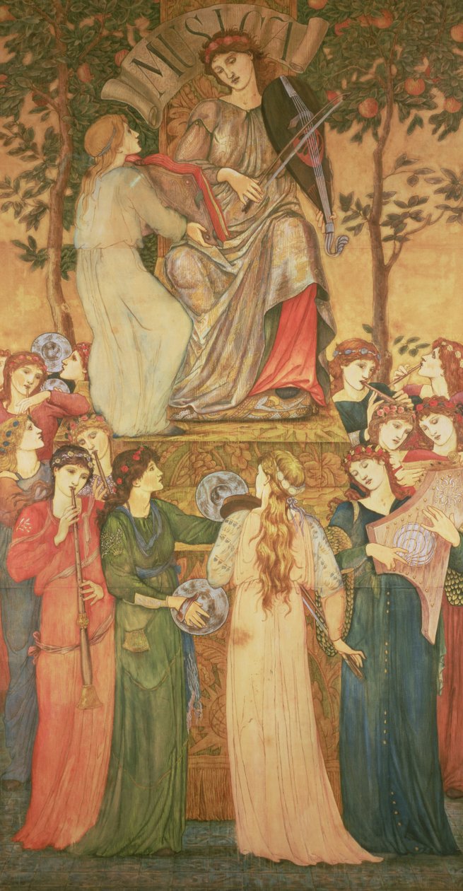 Musik von Edward Burne Jones