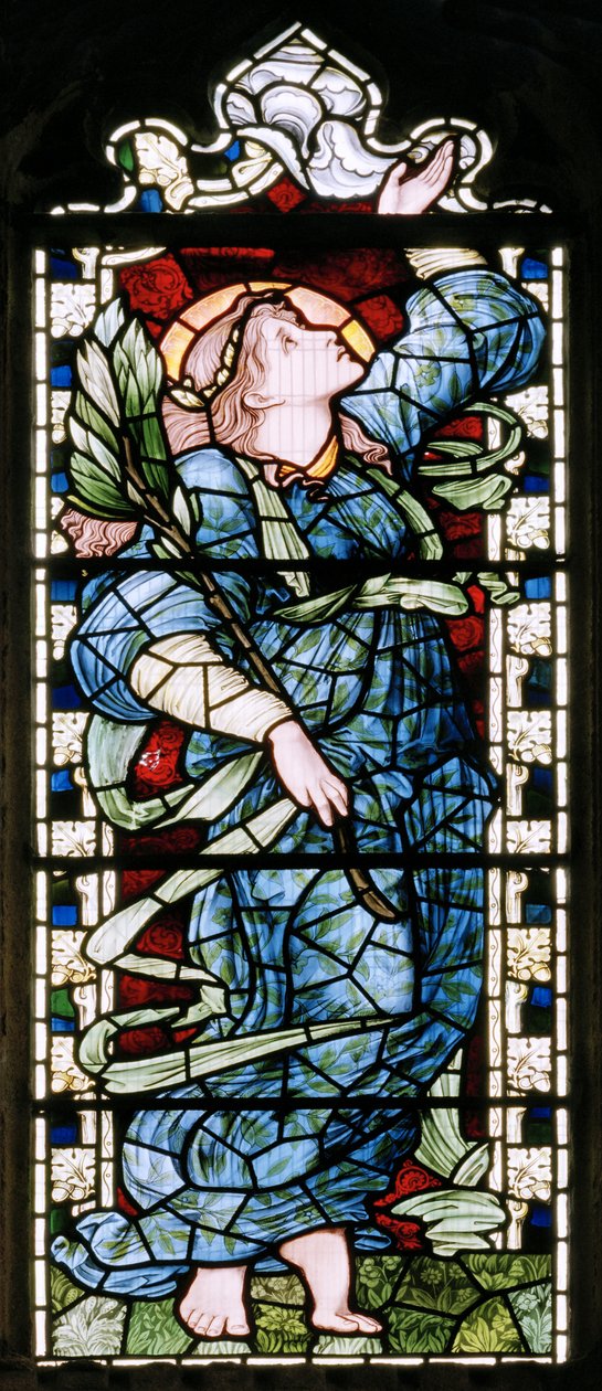 Ashton Under Lyne, Albion Congregational Church, Morris & Co., Edward Burne-Jones, Südliches Querschiff von Edward Burne Jones