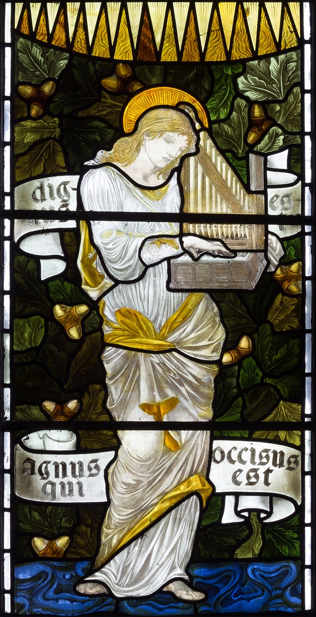 St. Cäcilia von Edward Burne Jones