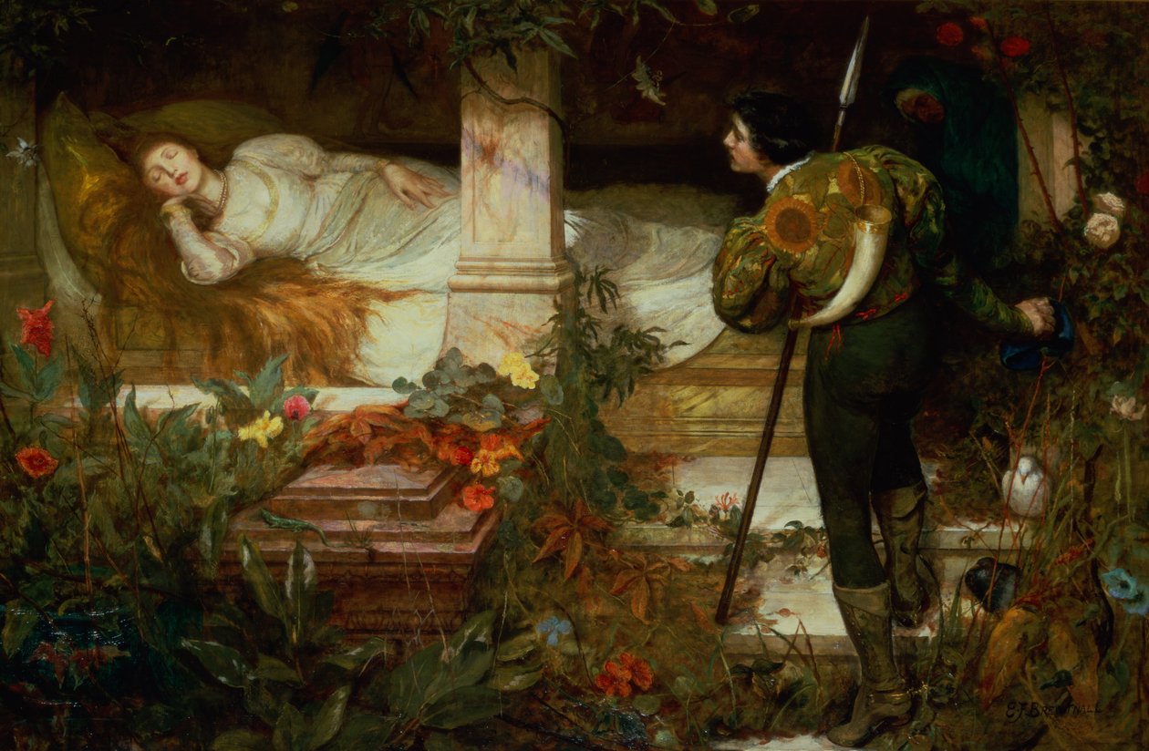 Dornröschen von Edward Frederick Brewtnall