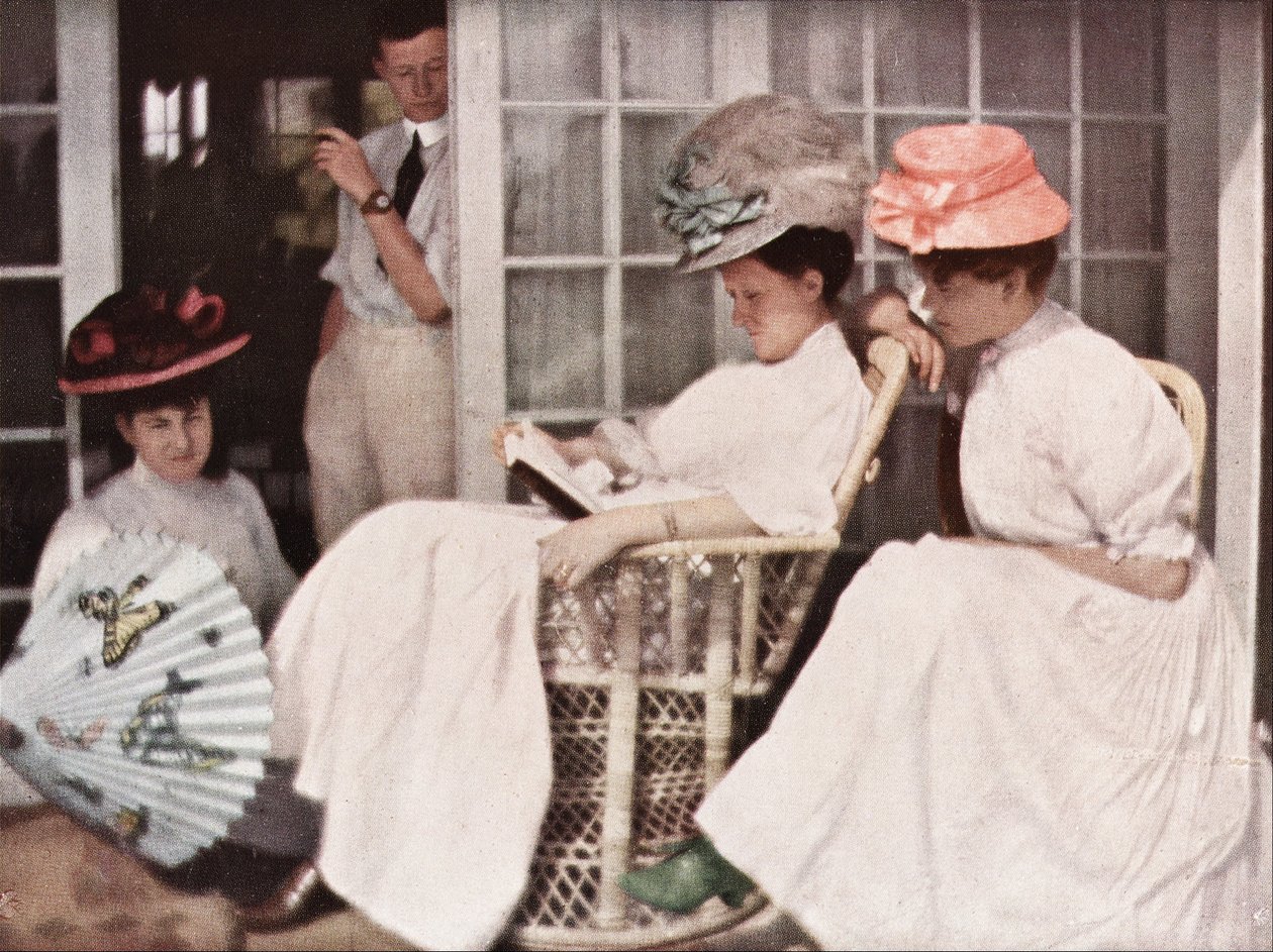 Auf dem Hausboot - Die Blockhütte von Edward Jean Steichen