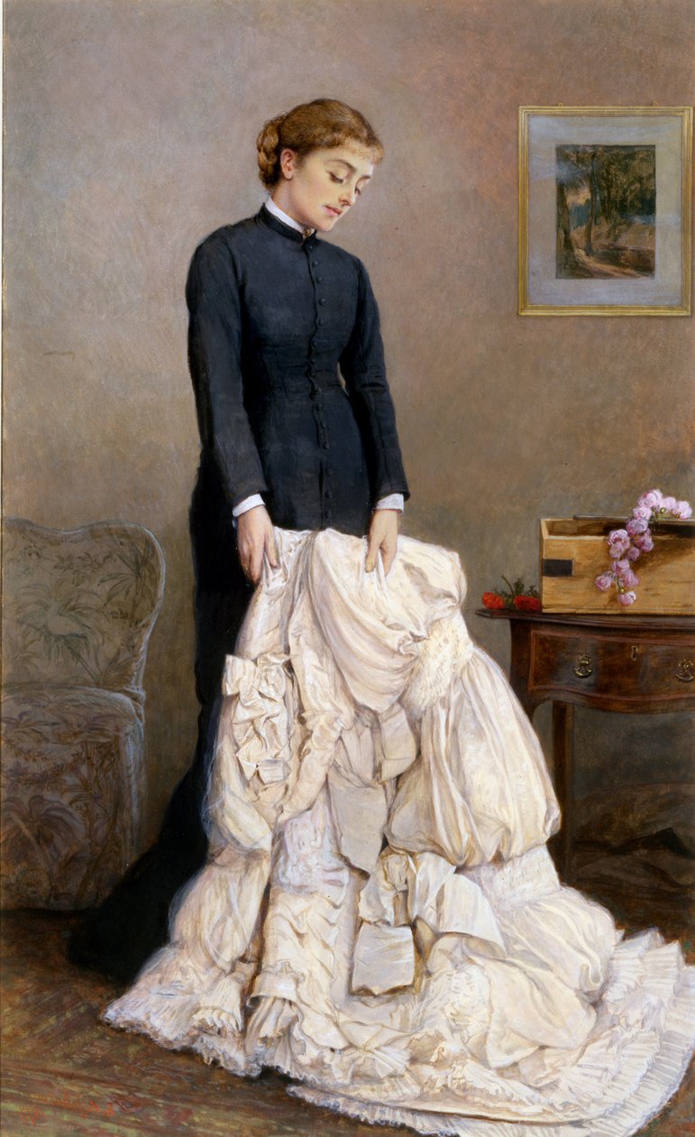 Die junge Witwe, 1877 von Edward Killingworth Johnson