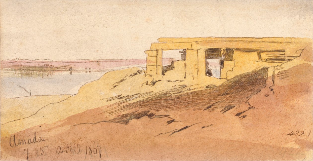 Amada, 7-25 Uhr, 12. Februar 1867 (422) von Edward Lear