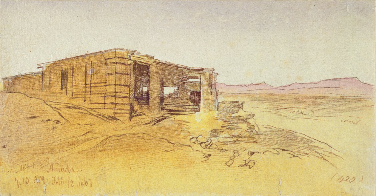 Amada, 7:10 Uhr, 12. Februar 1867, 1867 von Edward Lear