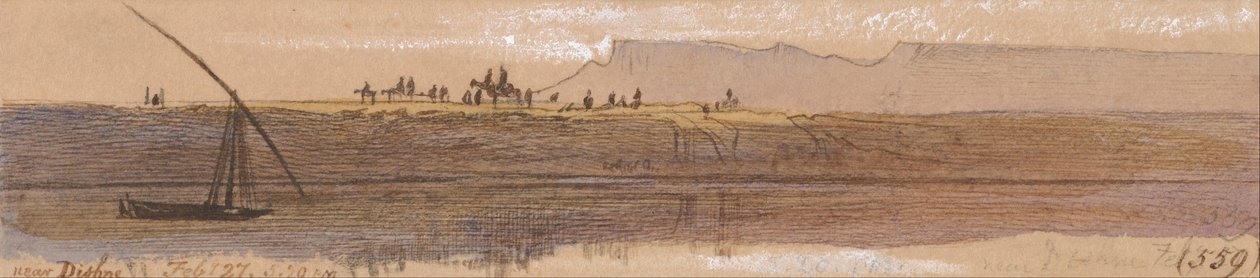 Nahe Dishna von Edward Lear