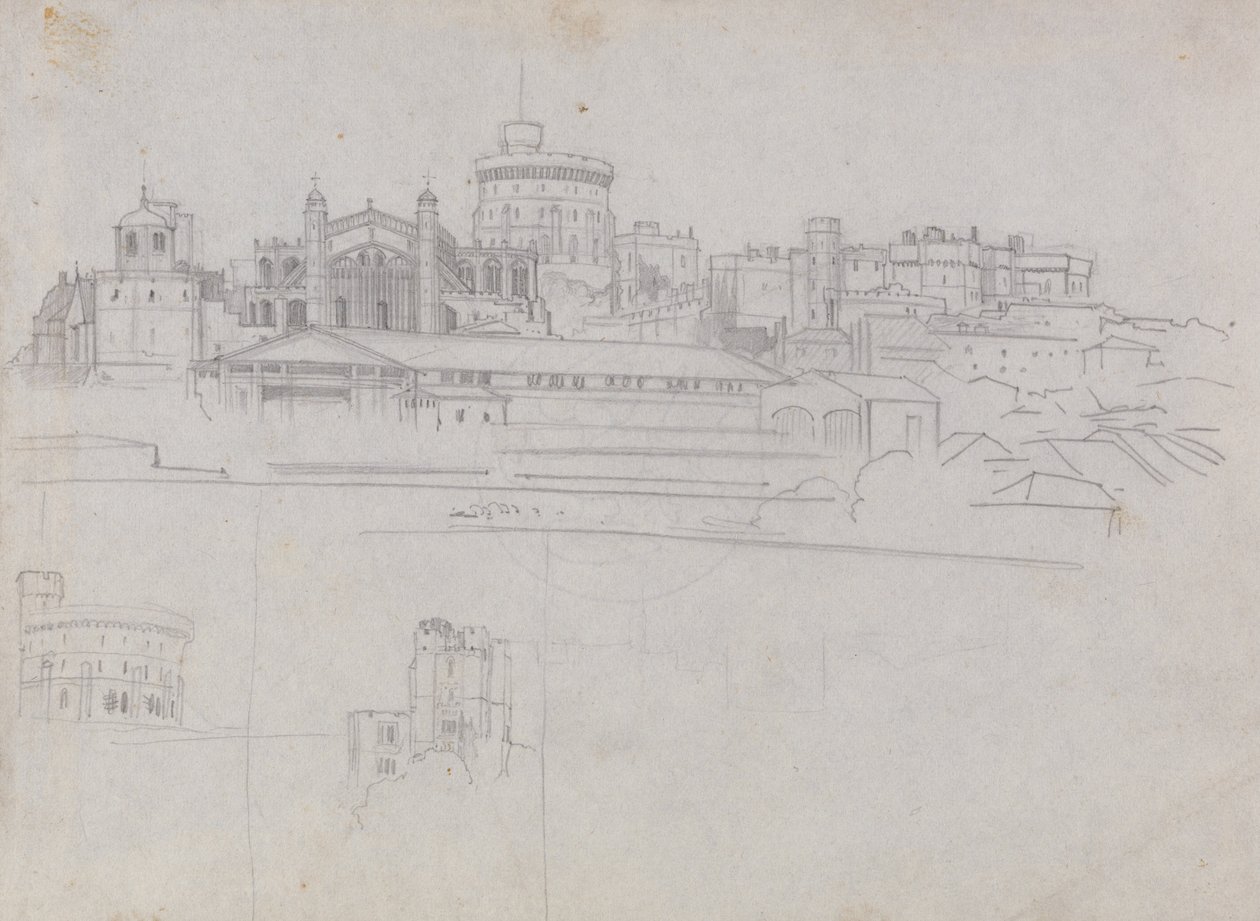 Schloss Windsor von Edward Lear
